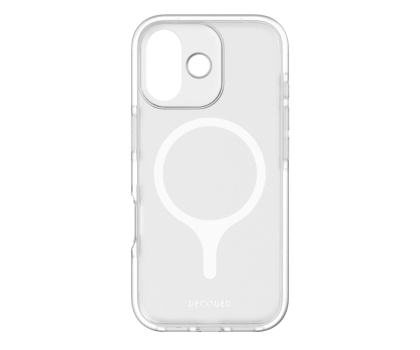 Etui / obudowa na smartfona Decoded DropTec Transparent Backcover, iPhone 17, Frosted White